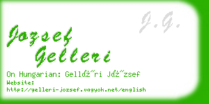 jozsef gelleri business card